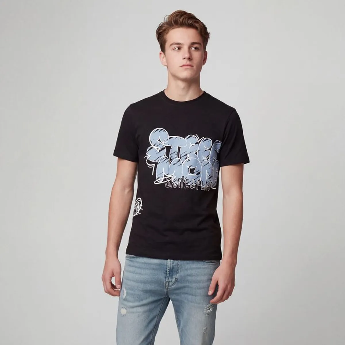 FEDERATION - Camiseta para Niño con Estampado Manga corta Federation