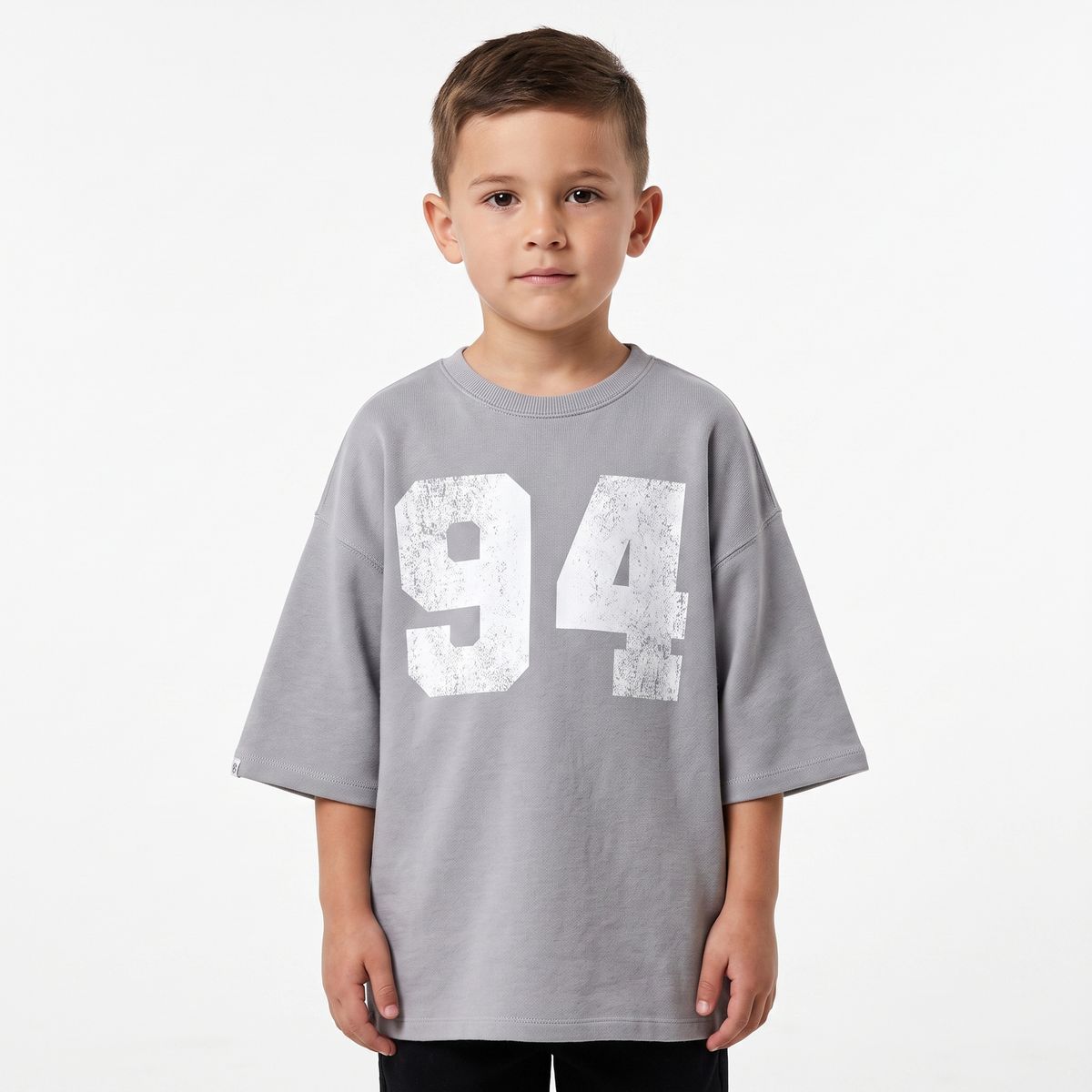 FEDERATION - Camiseta para Niño con Estampado de Algodón Federation