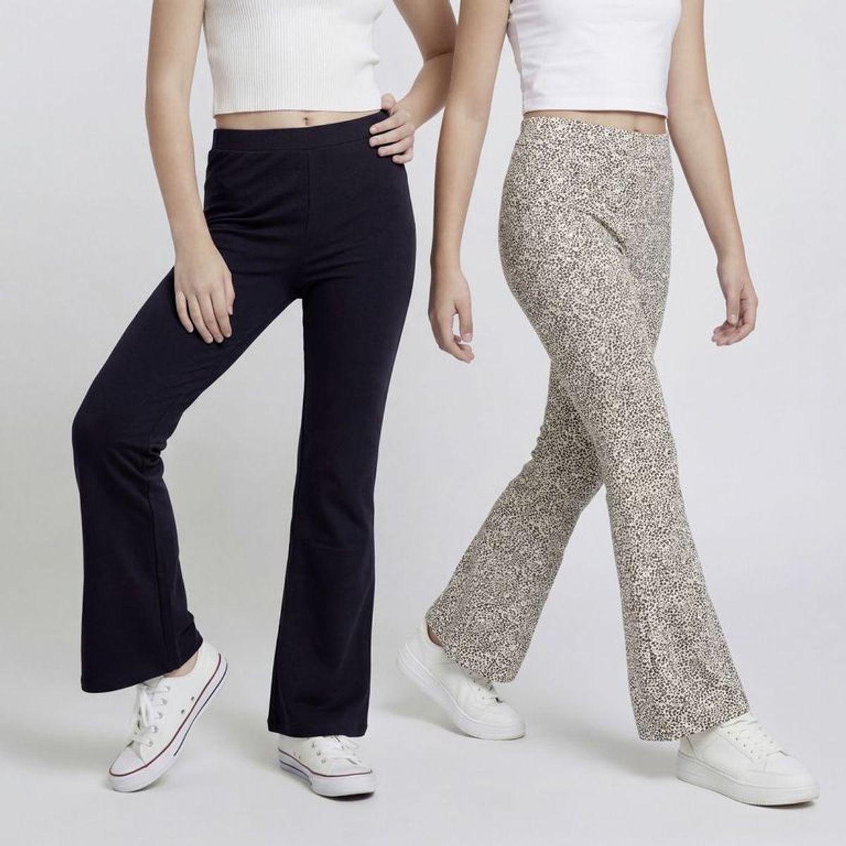 ELV - Legging  para Niña Pack de 2 unidades  de Algodón Elv