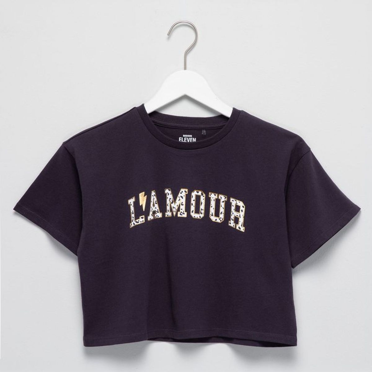 ELV - Camiseta para Niña Manga corta de Algodón Elv