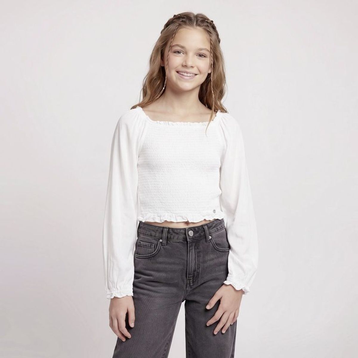 ELV - Blusa para Niña Manga larga Elv