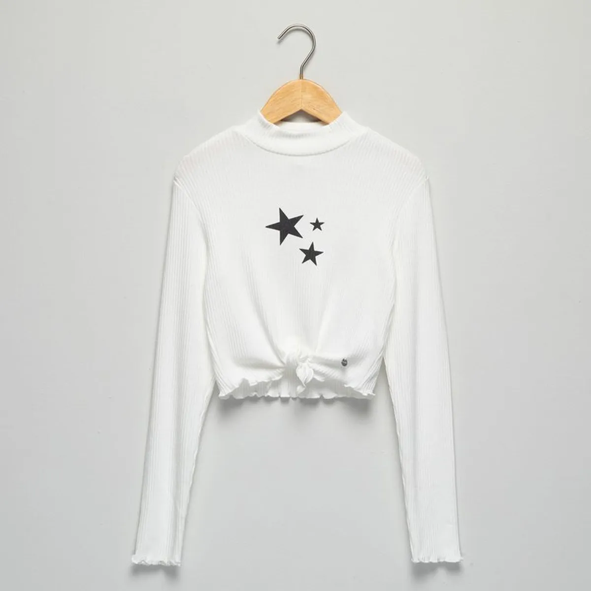 ELV - Camiseta manga larga para Niña con Estampado Elv