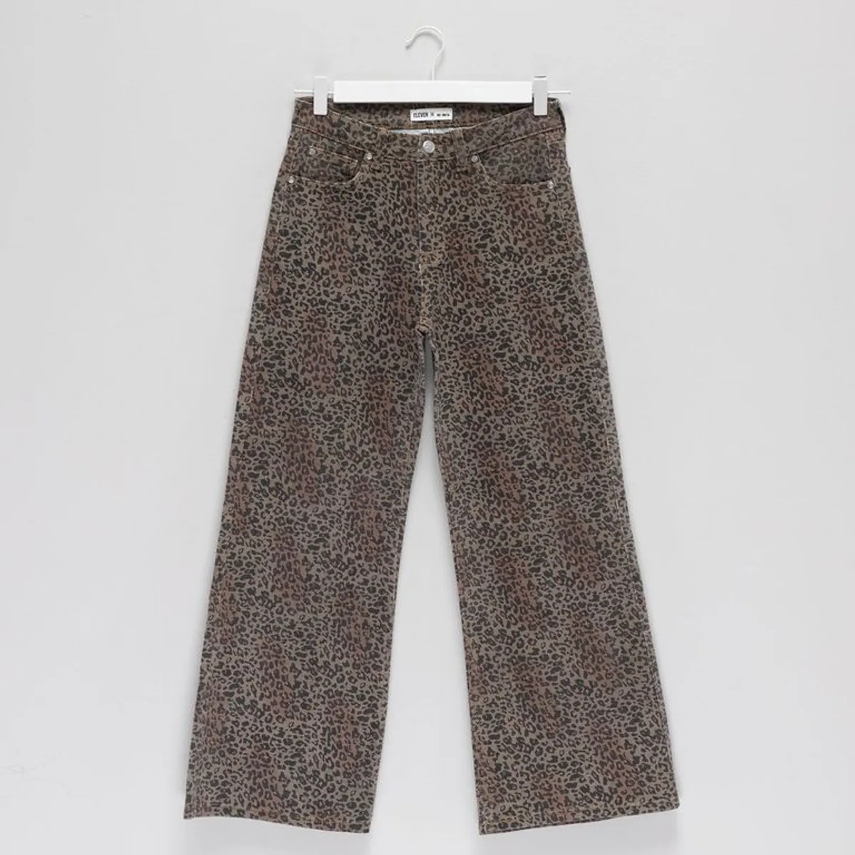 ELV - Jean para Niña Animal print de Algodón Elv