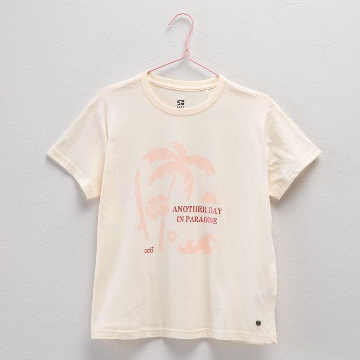 DOO AUSTRALIA - Camiseta para Niña con Estampado Manga corta de Algodón Doo Australia
