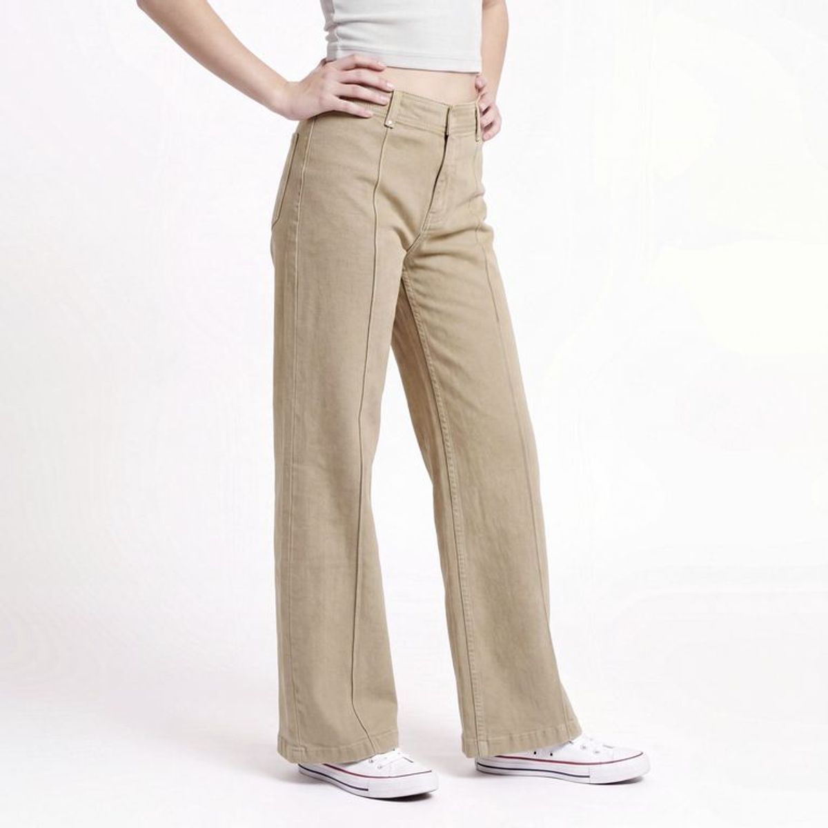 ELV - Pantalón para Niña de Algodón Elv