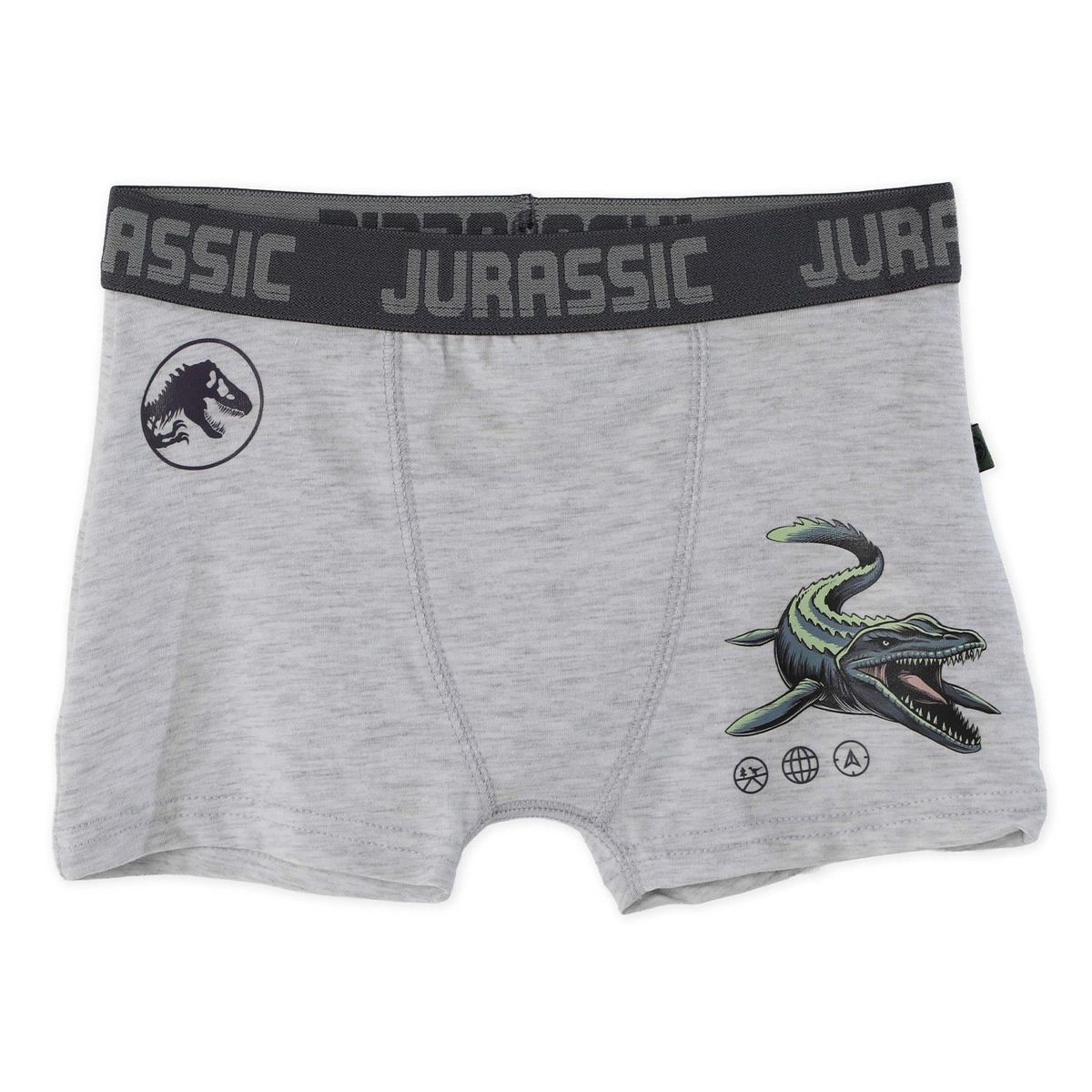 JURASSIC WORLD - Boxer para Niño Pack de 3 unidades de Algodón Jurassic World