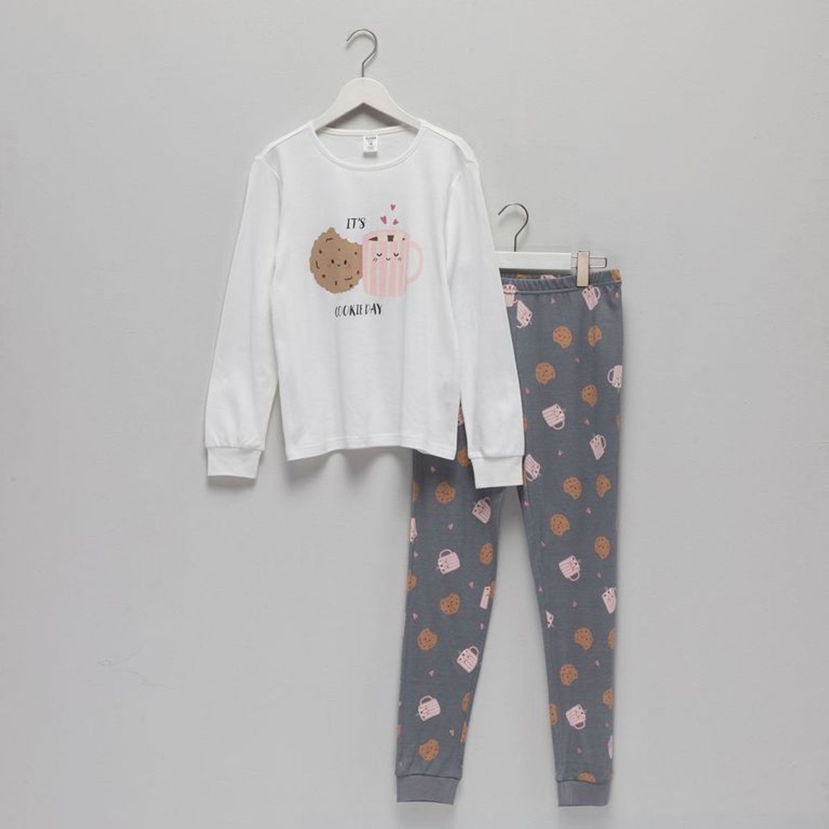 ELV - Conjunto De Pijama Para Niña En Algodón Elv