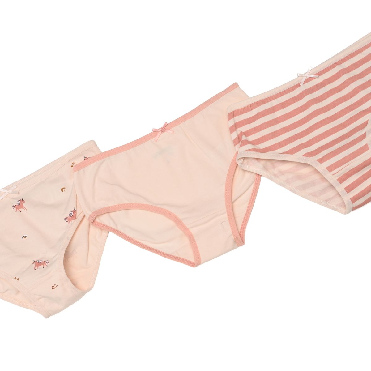 YAMP - Panty para Niña Pack de 3 unidades de Algodón Yamp