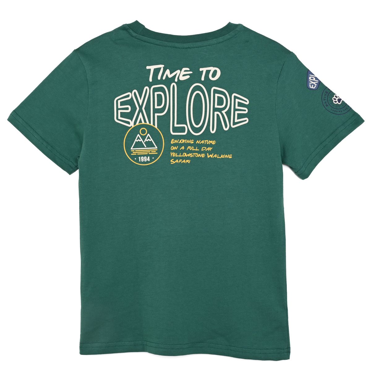 YAMP - Camiseta para Niño Manga corta de Algodón Yamp