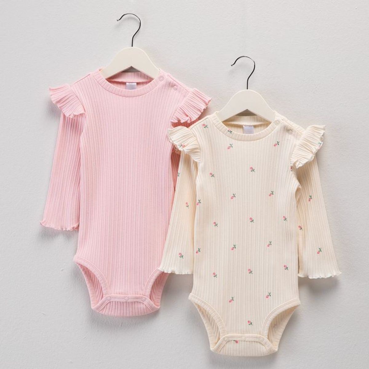 YAMP - Bodie Bebé niña Pack de 2 de Algodón Yamp
