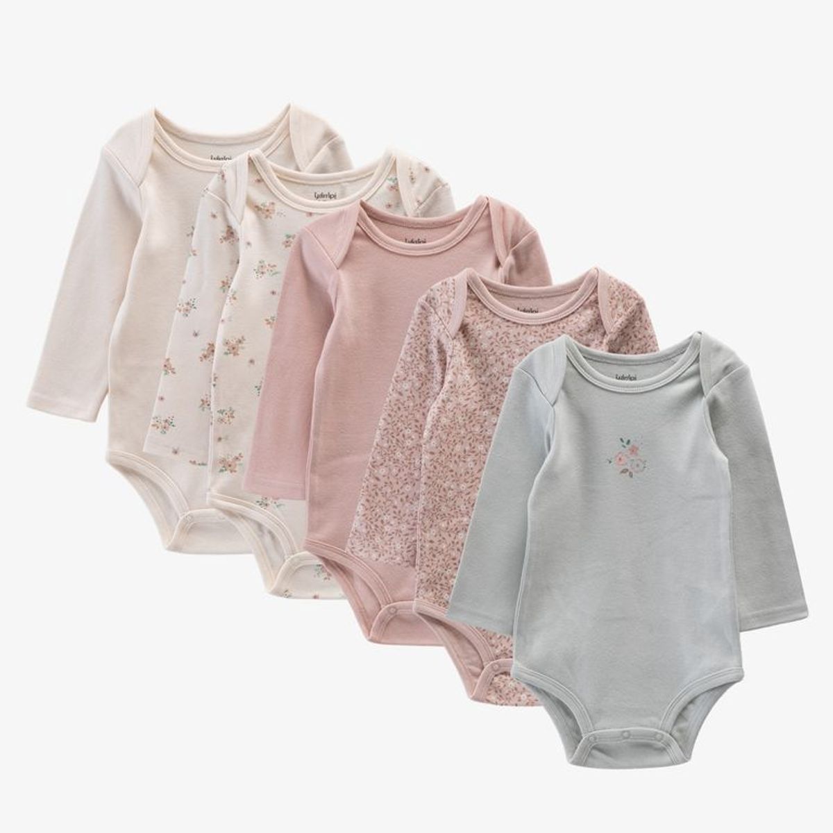 YAMP - Body para Bebé niña Pack de 5 unidades de Algodón Yamp