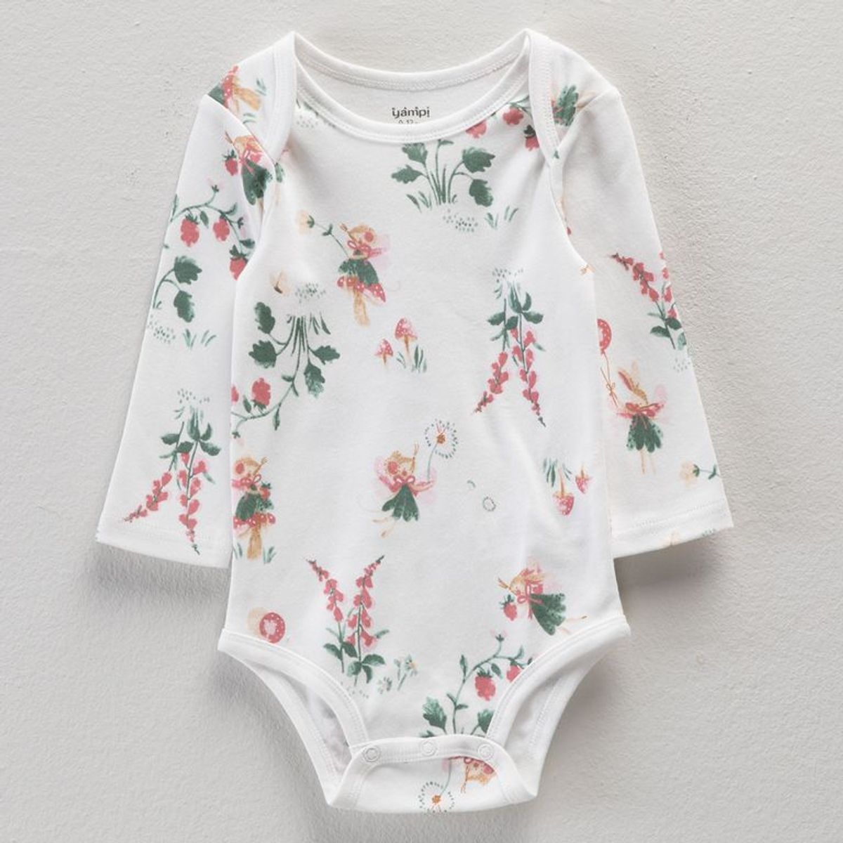 YAMP - Body para Bebé niña Pack de 5 unidades de Algodón Yamp