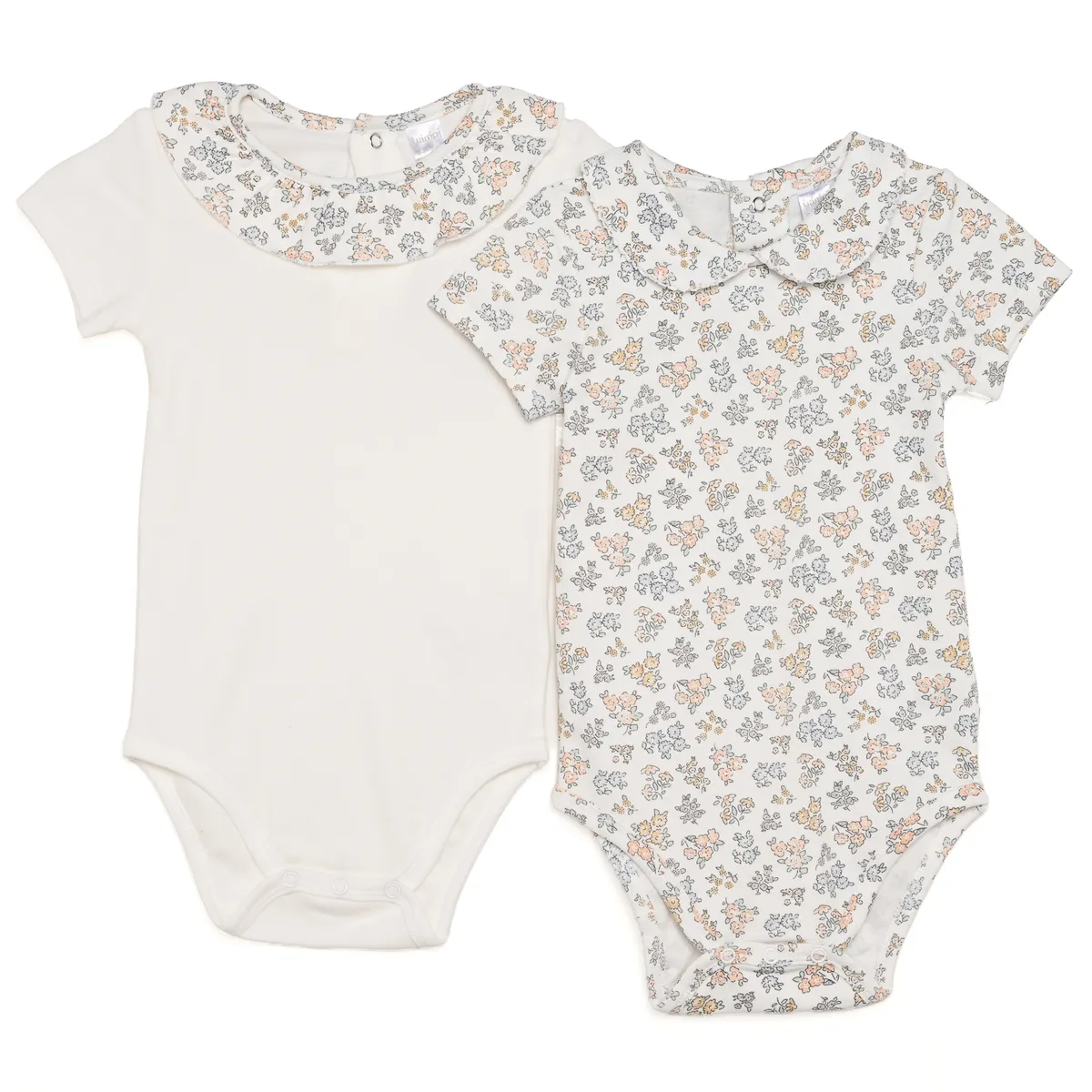 YAMP - Body para Bebé niña Pack de 2 unidades de Algodón Yamp