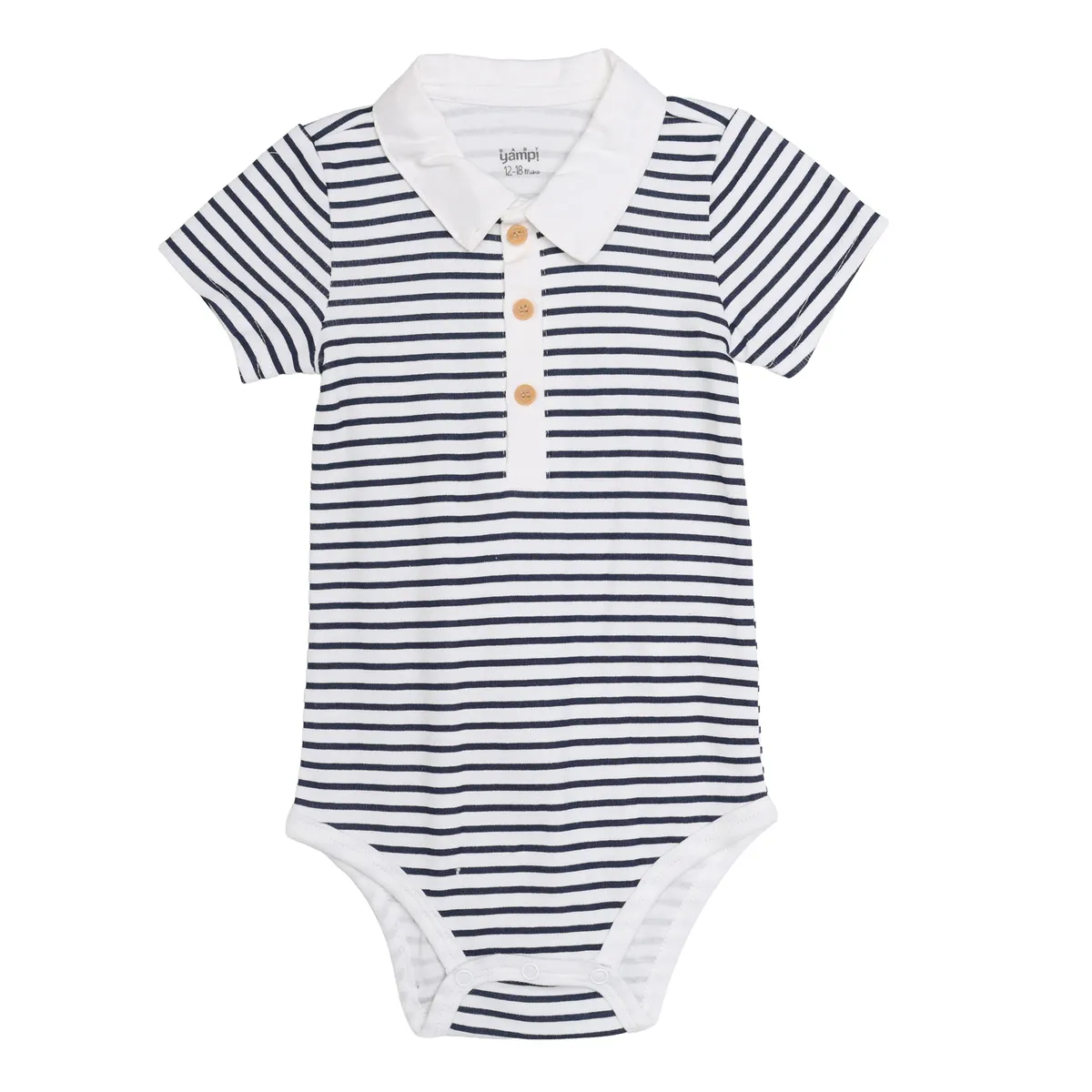 YAMP - Bodie para Bebé niño Pack de 2 de Algodón Yamp