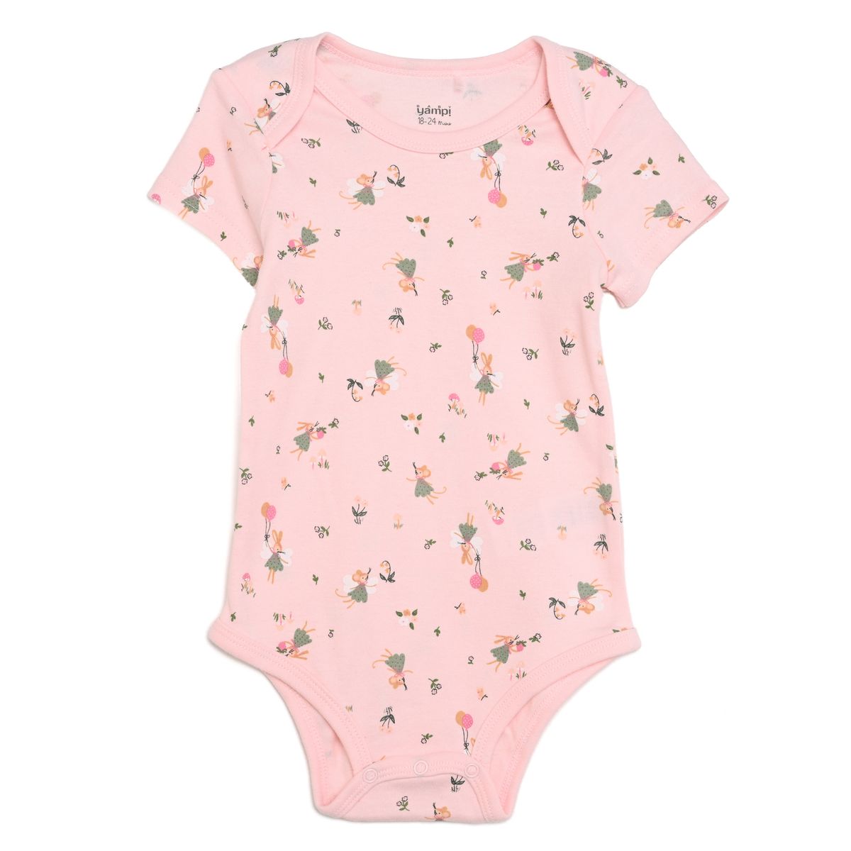 YAMP - Body para Bebé niña Pack de 5 unidades de Algodón Yamp