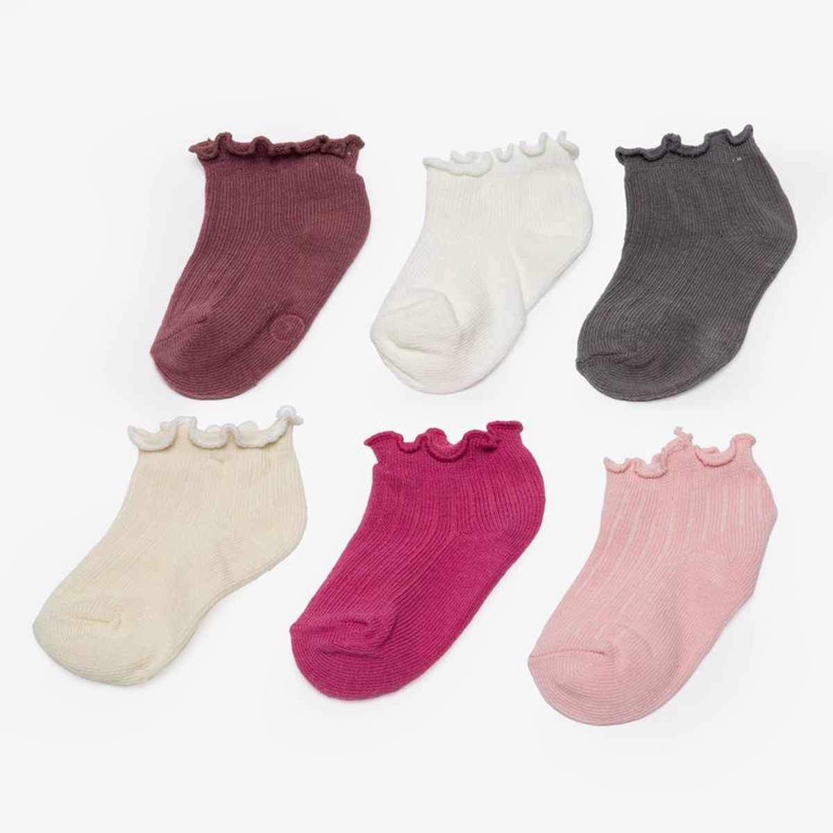 YAMP - Medias para Unisex bebés (0 a 2 años) Corto Pack de 6 Yamp