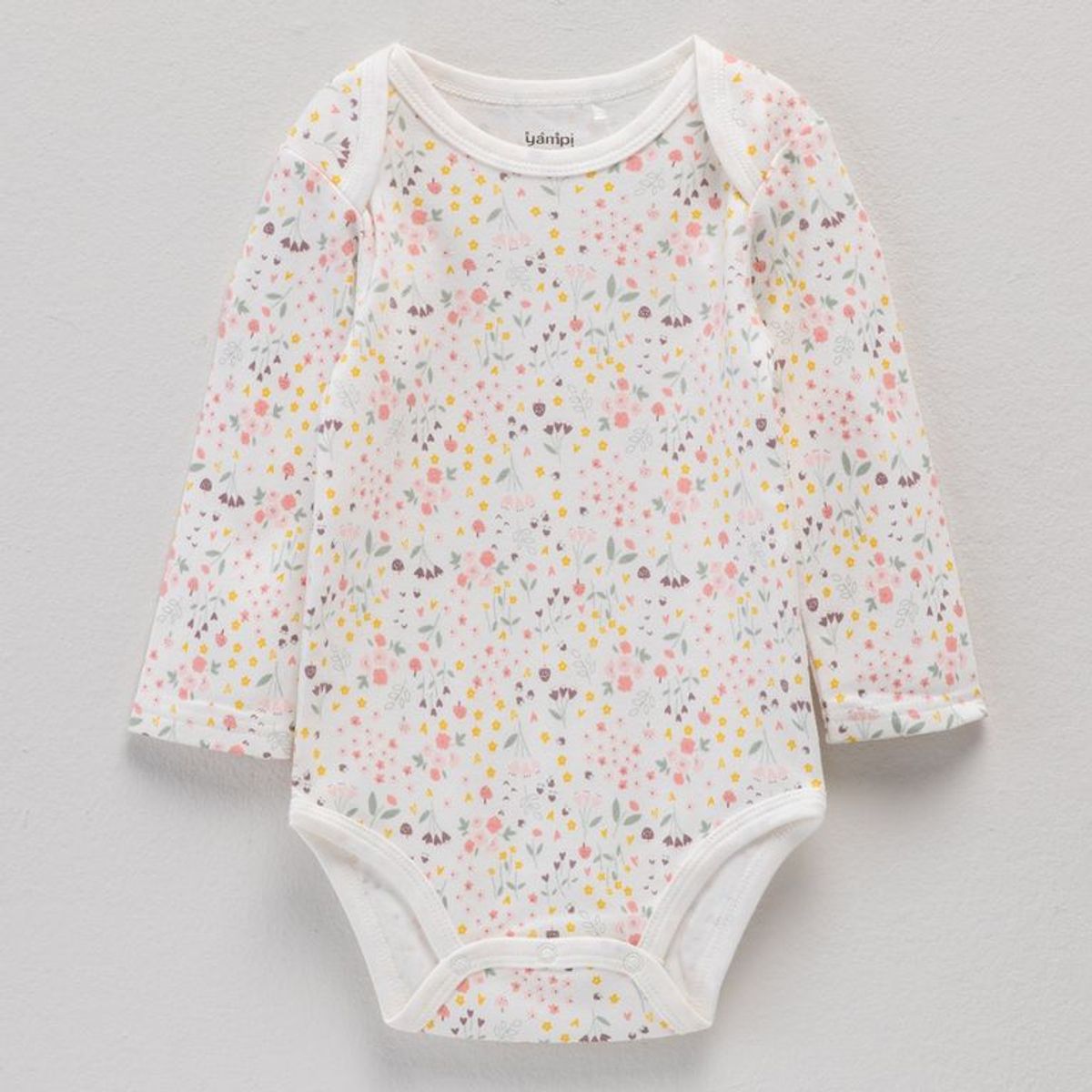 YAMP - Bodies Para Bebé niña Pack de 7 unidades de Algodón Yamp