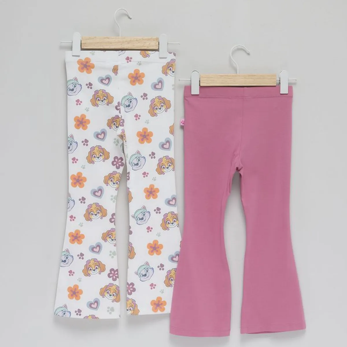 PAW PATROL - Legging para Niña Pack de 2 unidades de Algodón Paw Patrol