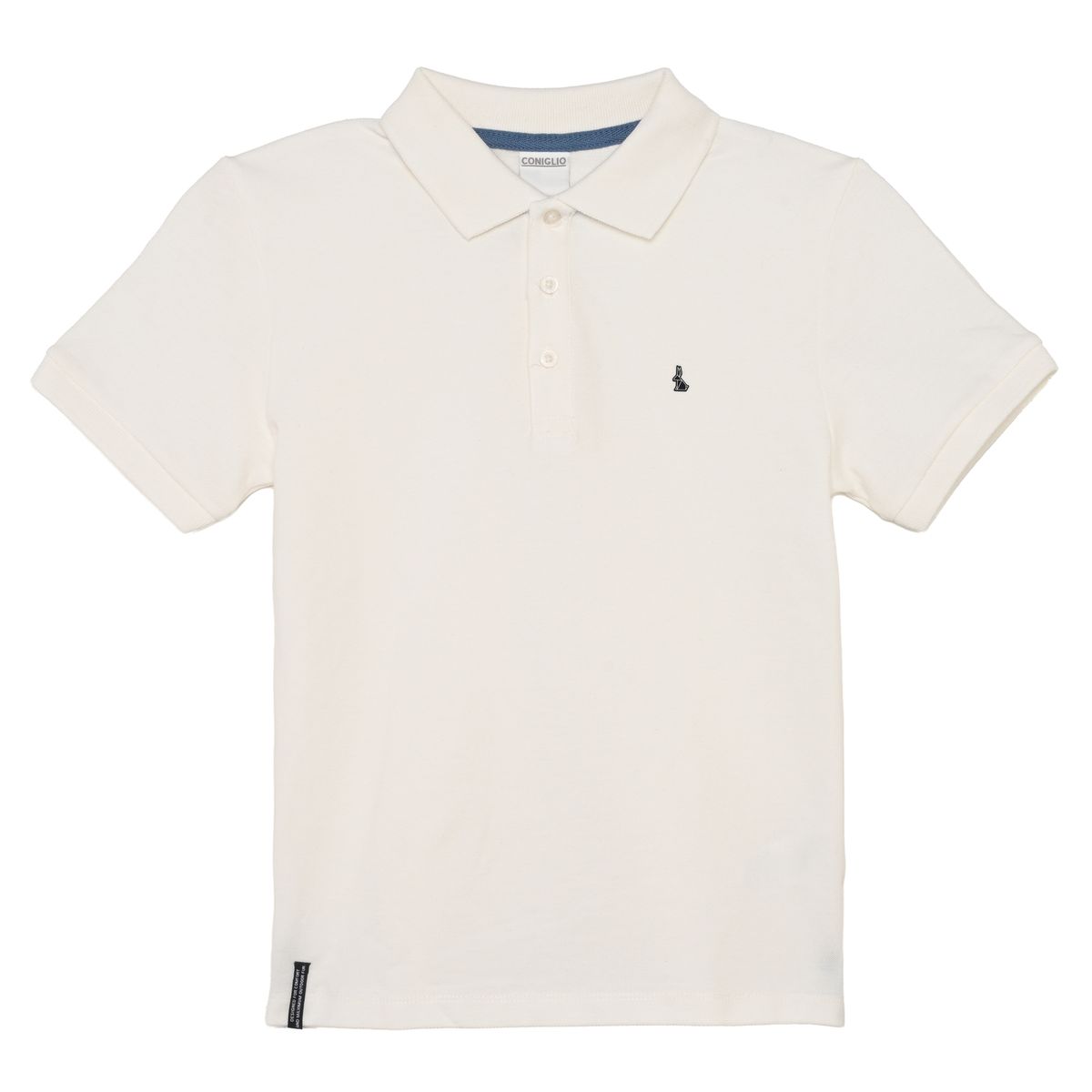 CONIGLIO - Camiseta para Niño Manga corta de Algodón Coniglio
