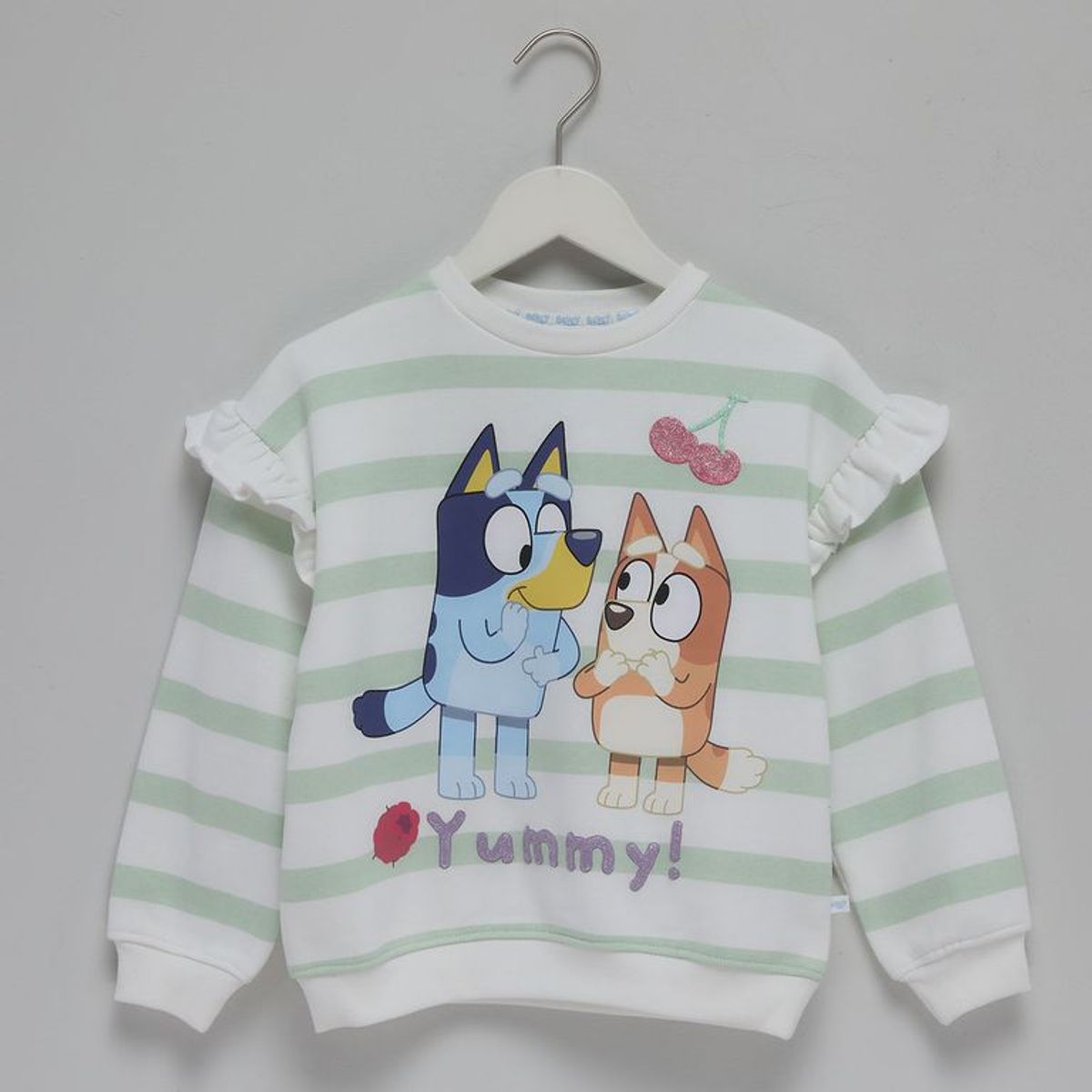 BLUEY - Saco para Niña con Estampado de Algodón Bluey