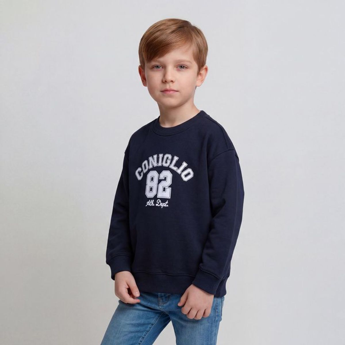 CONIGLIO - Saco para Niño con Logo de Algodón Coniglio
