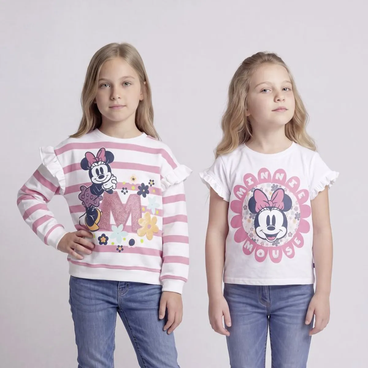 MINNIE - Set 2 Piezas Saco Camiseta Niña Minnie