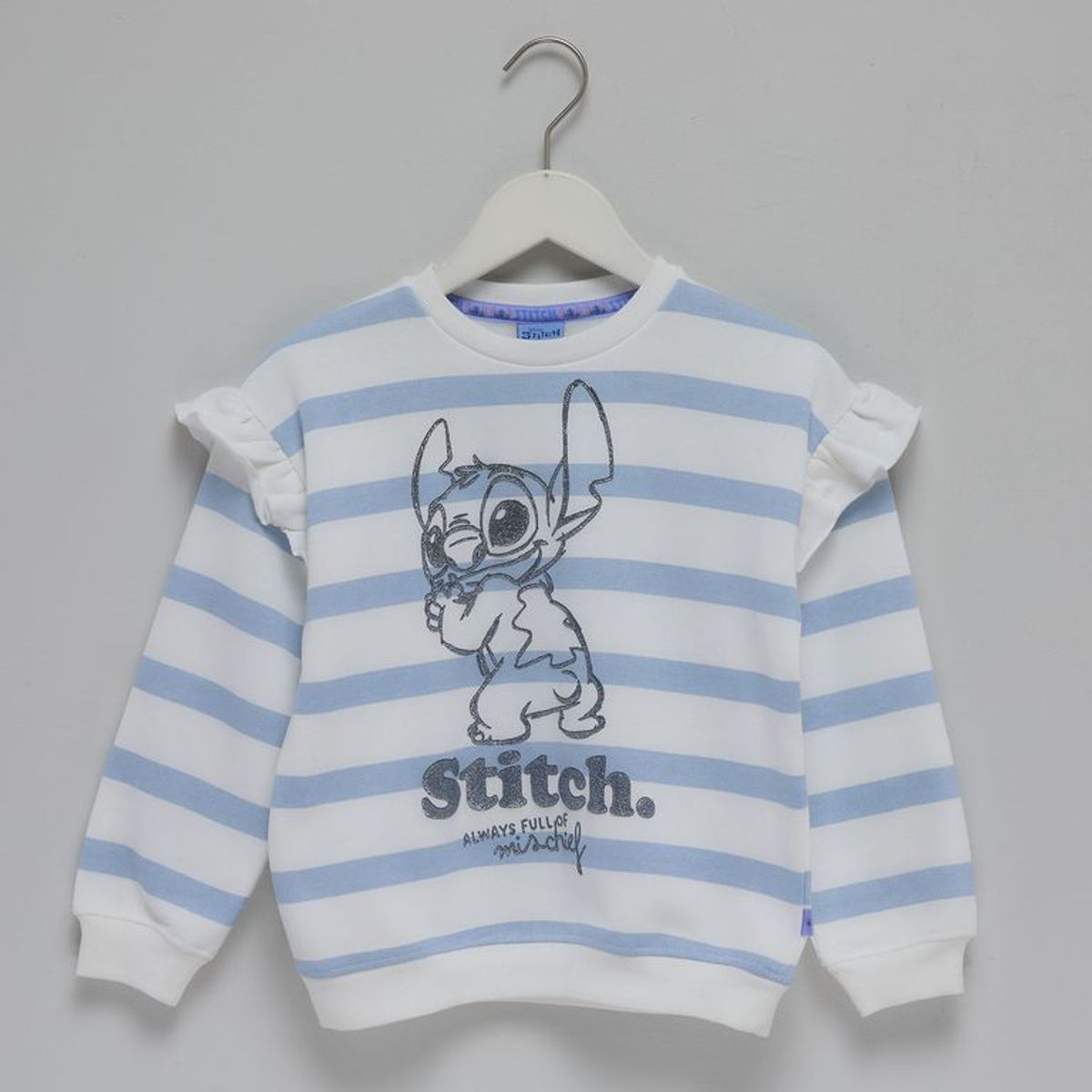LILO & STITCH - Saco para Niña con Estampado de Algodón Lilo & Stitch