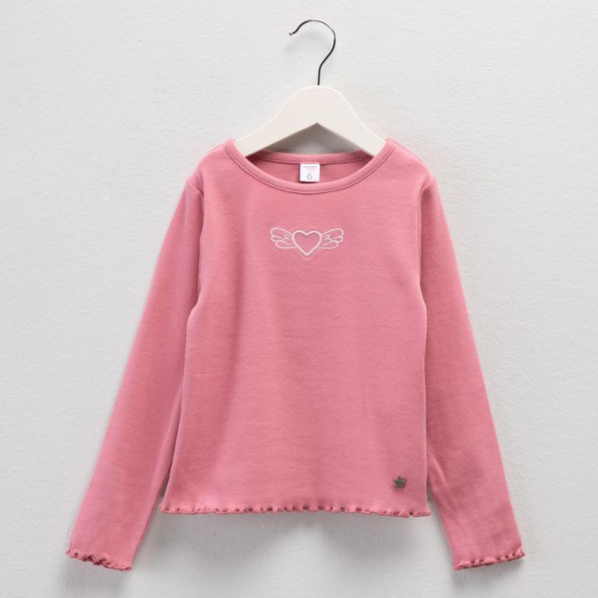 YAMP - Camiseta Manga larga para Niña de Algodón Yamp