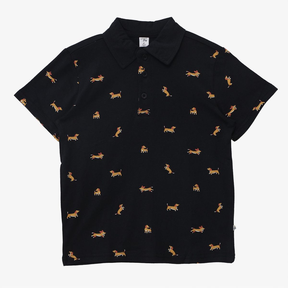 YAMP - Camiseta para Niño con Estampado Manga corta de Algodón Yamp