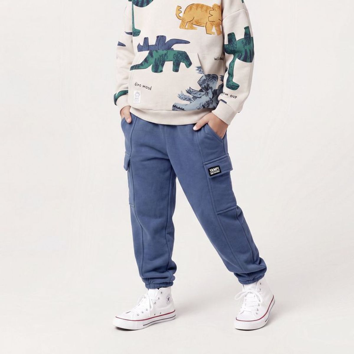 YAMP - Jogger para Niño  Cargo de Algodón Yamp