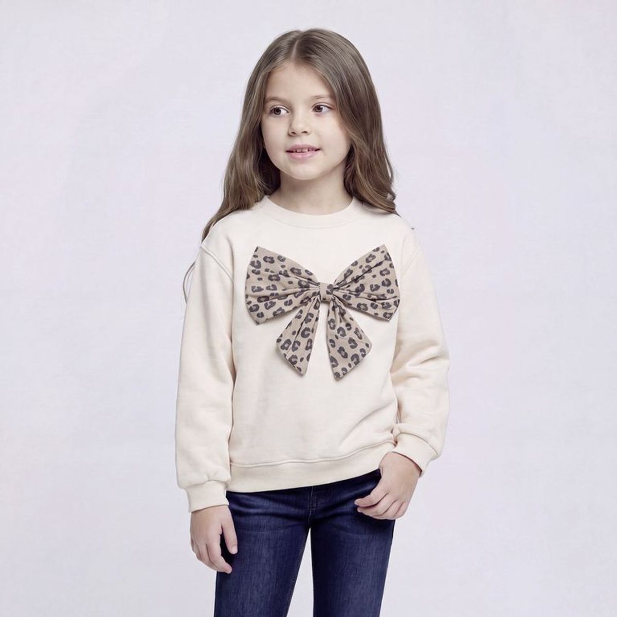 YAMP - Saco para Niña con aplique de Algodón Yamp