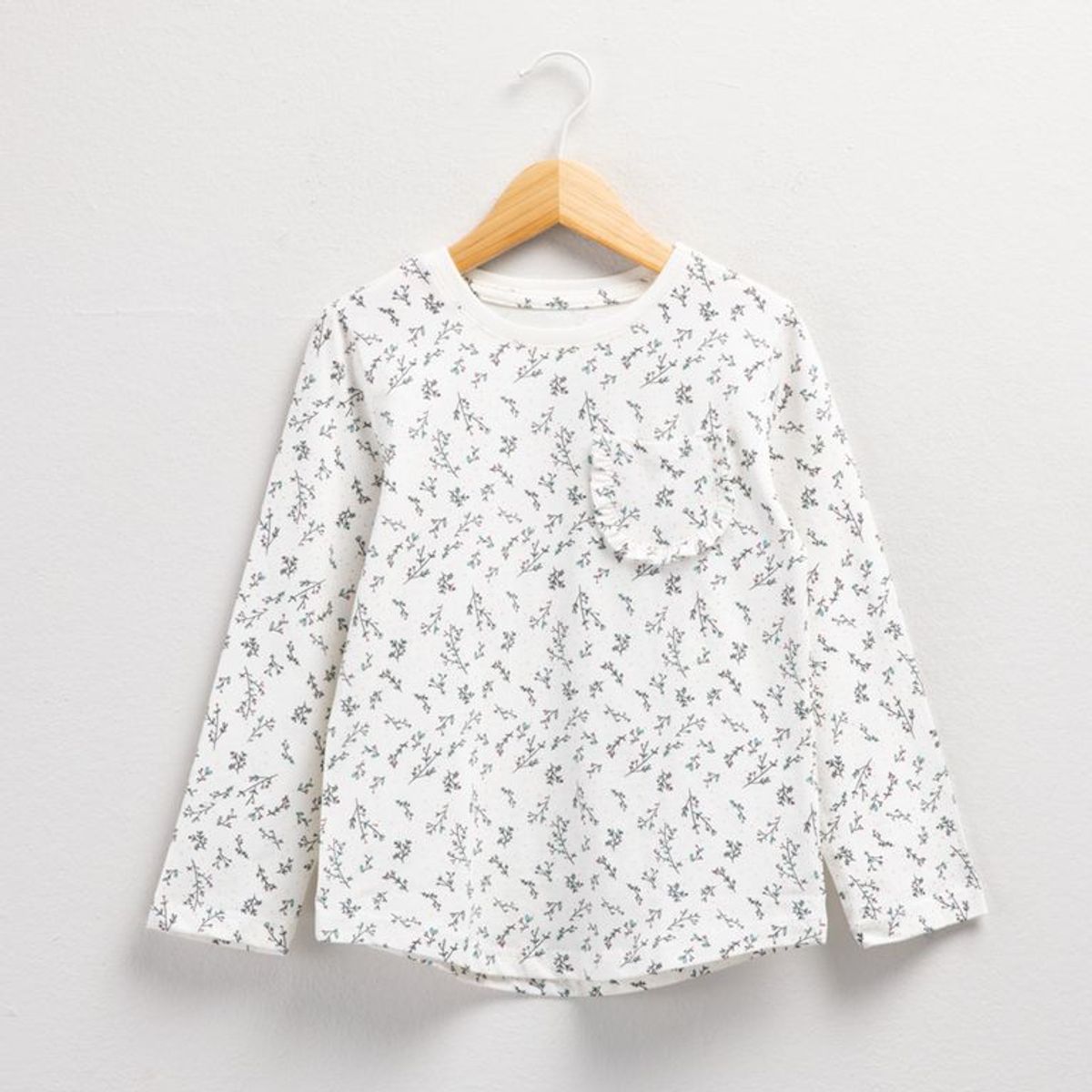 YAMP - Camiseta para Niña Manga larga de Algodón Yamp