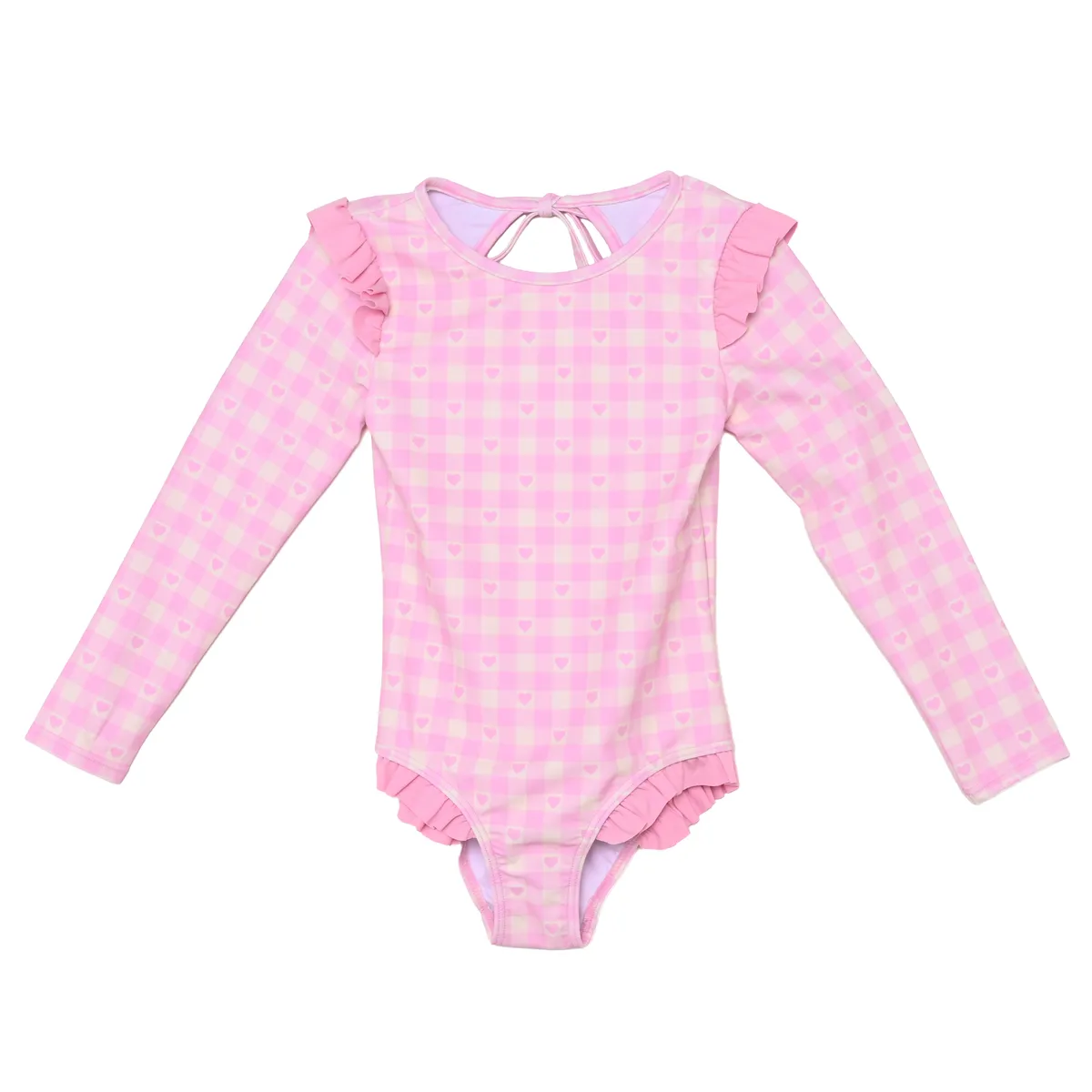 YAMP - Vestido de baño enterizo de Flores para niña Yamp