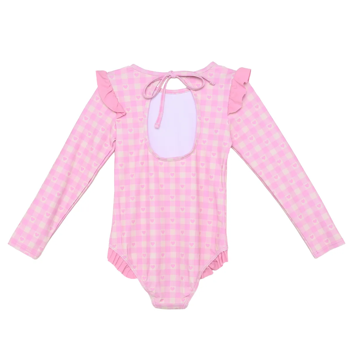 YAMP - Vestido de baño enterizo de Flores para niña Yamp