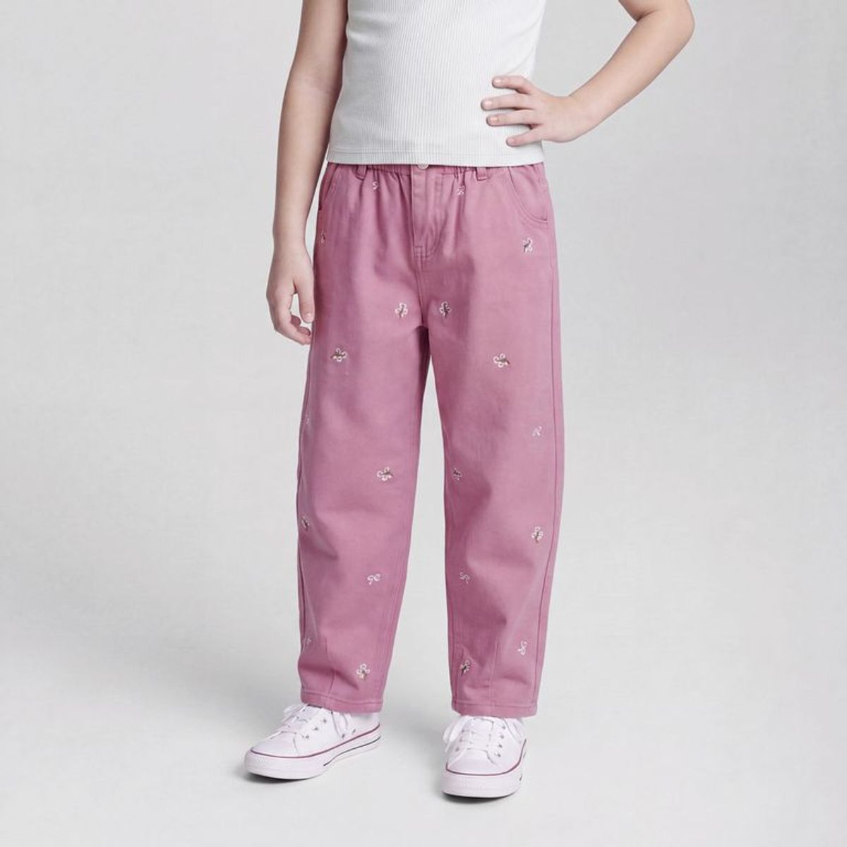 YAMP - Pantalón para Niña de Algodón Yamp