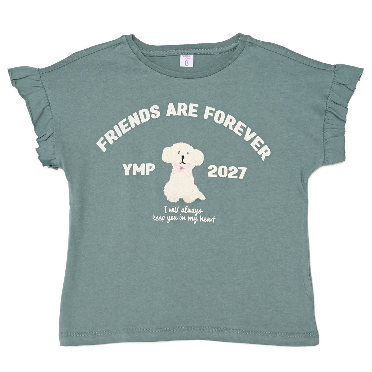 YAMP - Camiseta para Niña de Algodón Yamp