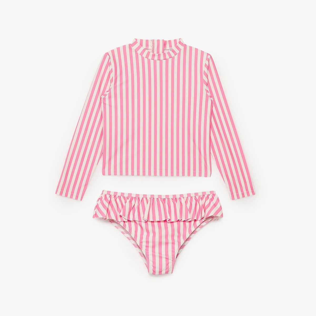 YAMP - Camiseta UV + Calzoncito de baño para Niña en Poliéster Yamp