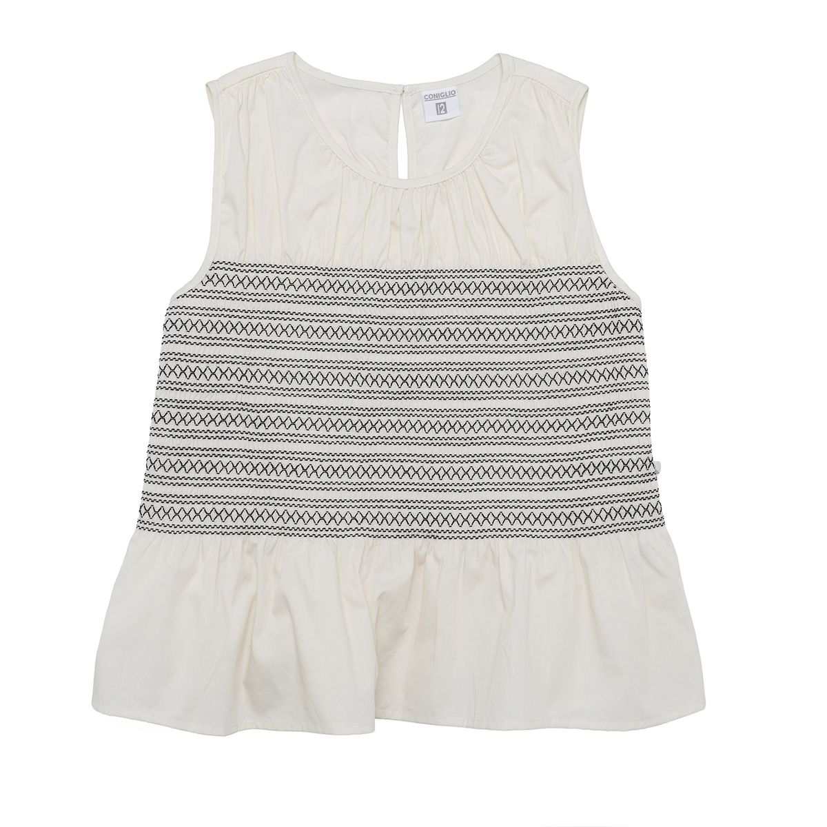  - Blusa para Niña de Algodón Coniglio