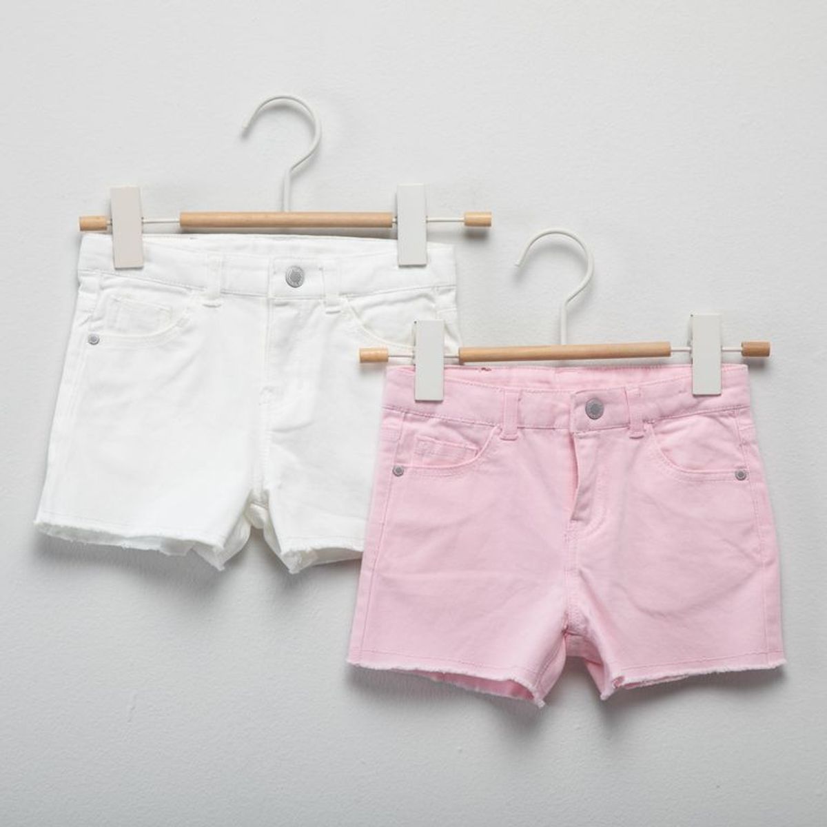 YAMP - Short para Niña Pack de 2 unidades  de Algodón Yamp