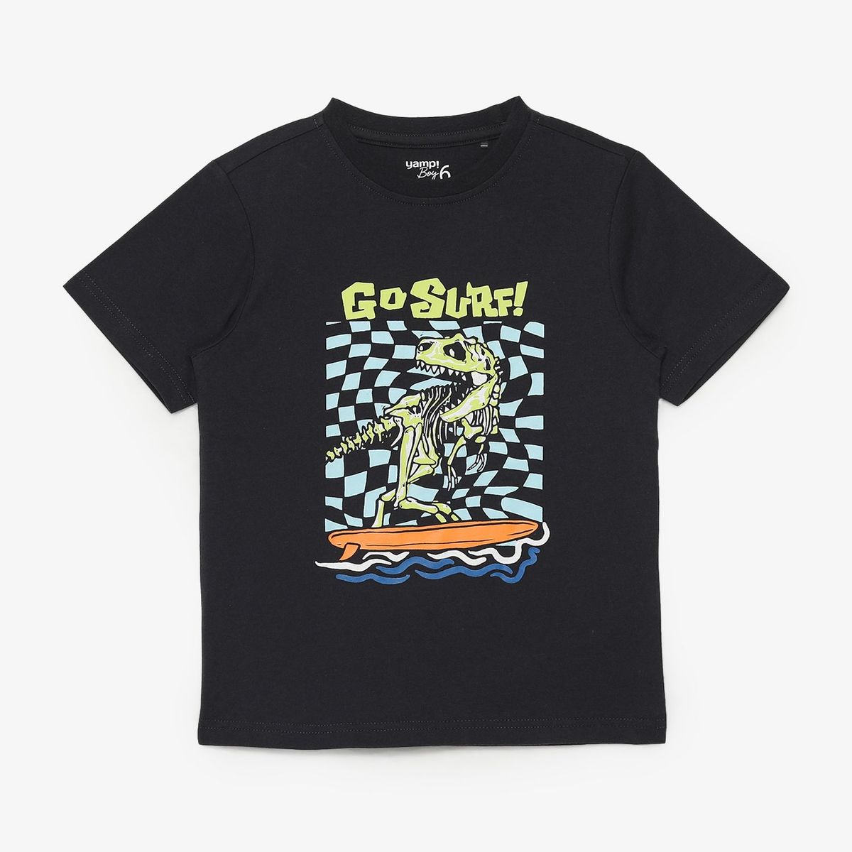 YAMP - Camiseta para Niño Pack de 3 unidades con Estampado Manga corta de Algodón Yamp