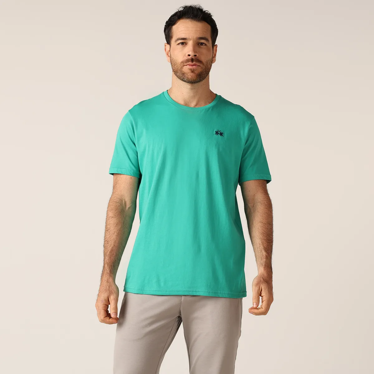 LA MARTINA - Camiseta Hombre Manga corta  de Algodón La Martina