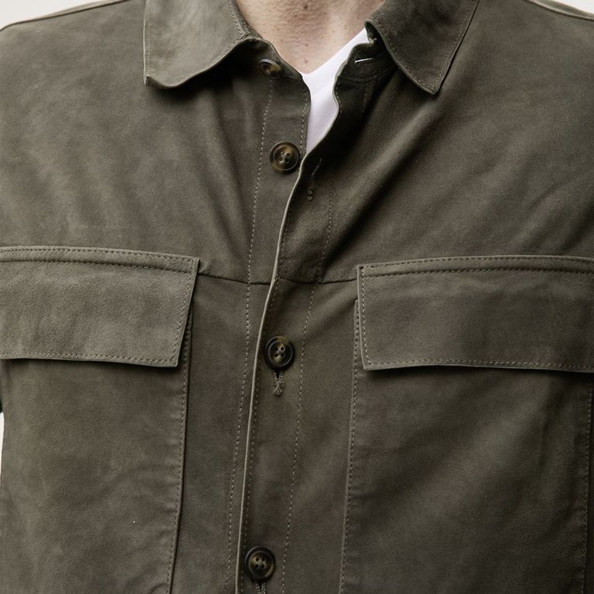 WOLF&HANK - Chaqueta Hombre Cuero Wolf&Hank