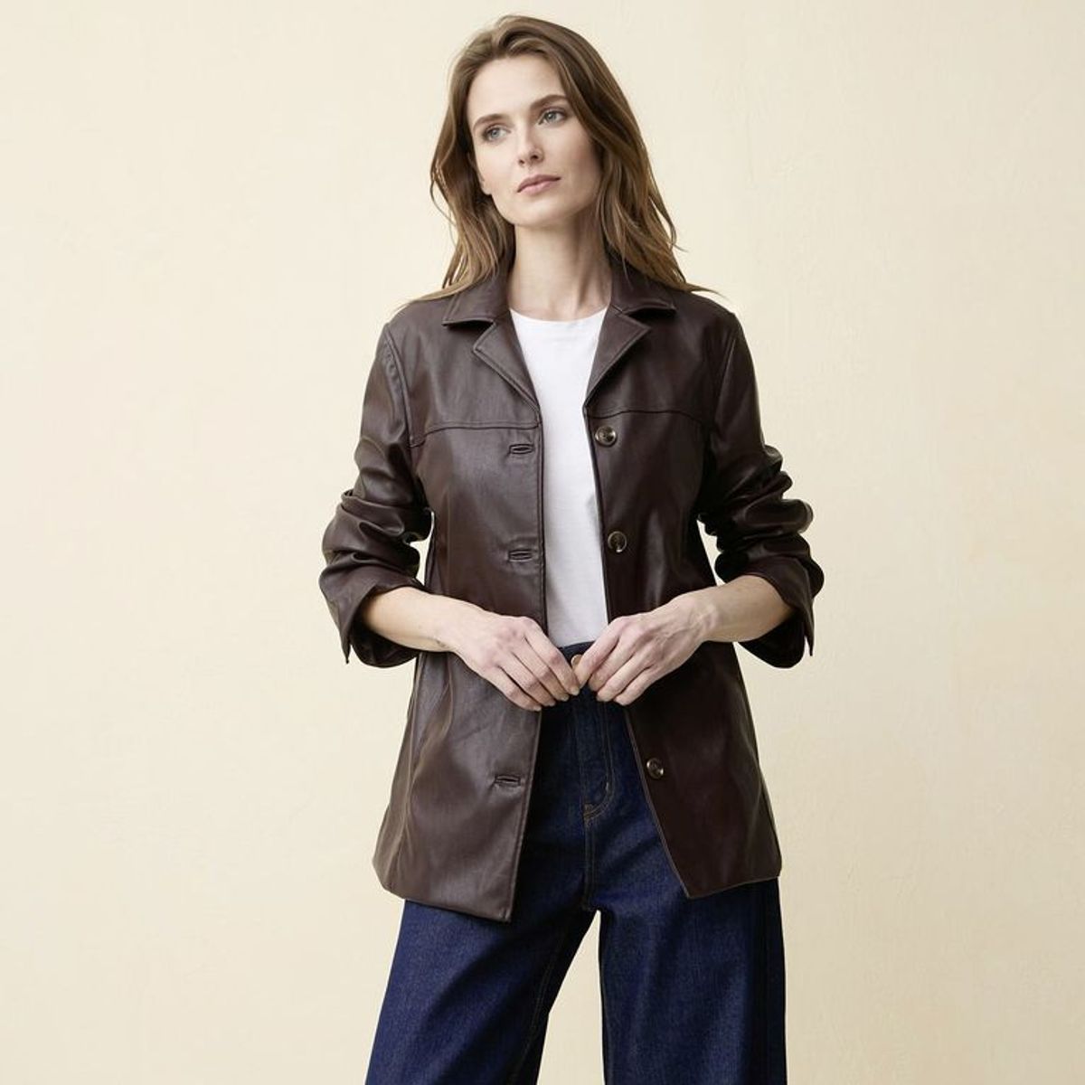 APOLOGY - Chaqueta Efecto cuero Mujer Apology