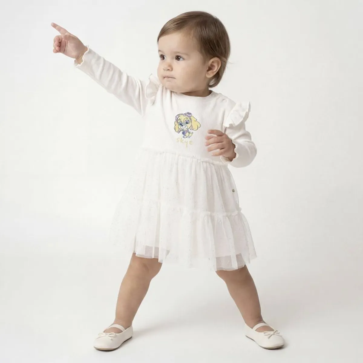 PAW PATROL - Vestido para Bebé niña con Estampado de Algodón Paw Patrol