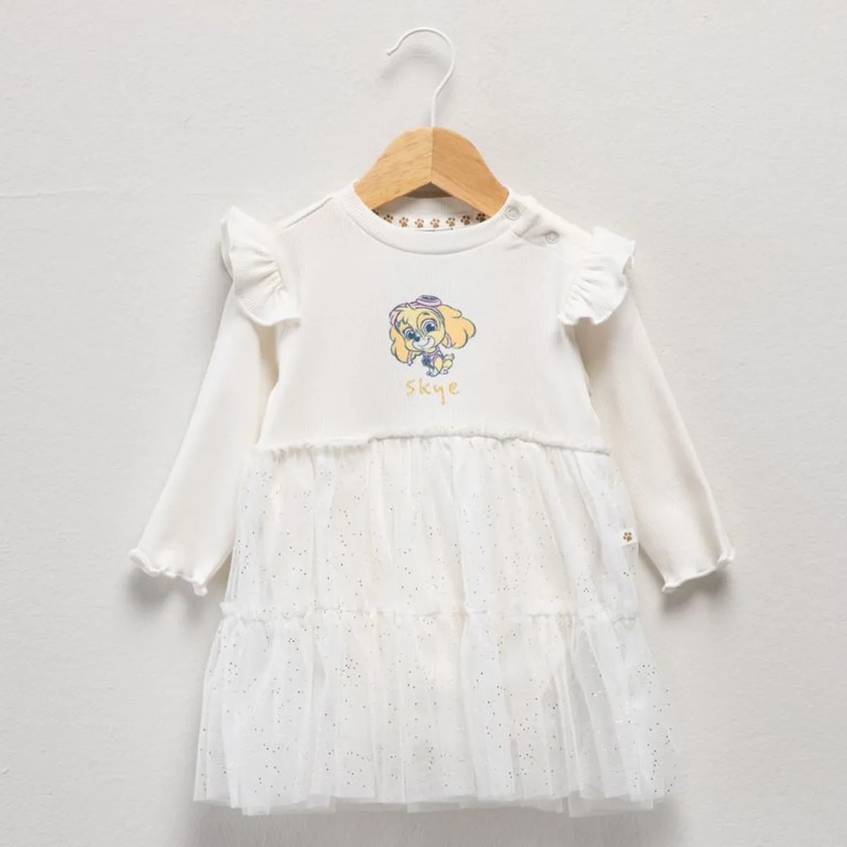 PAW PATROL - Vestido para Bebé niña con Estampado de Algodón Paw Patrol