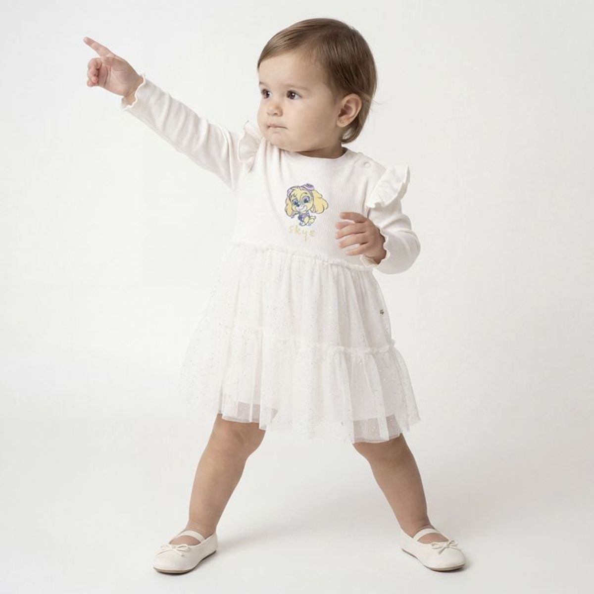 PAW PATROL - Vestido para Bebé niña con Estampado de Algodón Paw Patrol