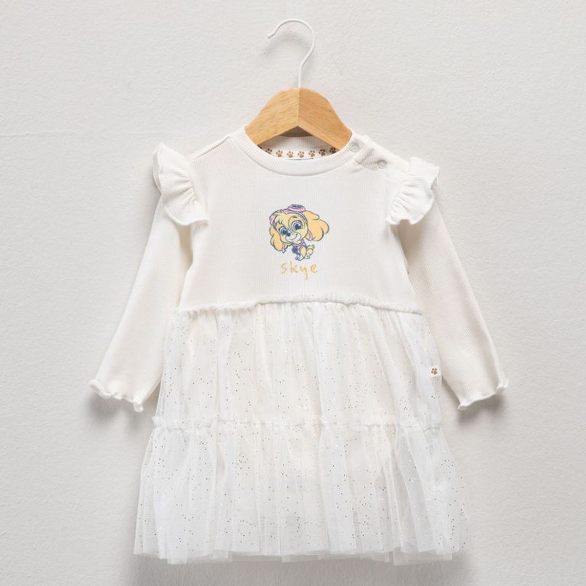 PAW PATROL - Vestido para Bebé niña con Estampado de Algodón Paw Patrol