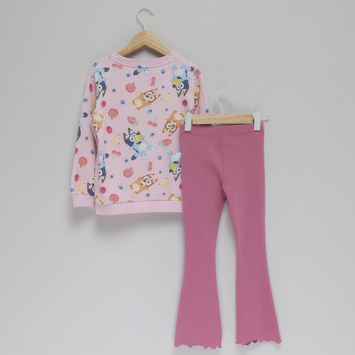 BLUEY - Conjunto Saco + Legging para Niña en Algodón Bluey
