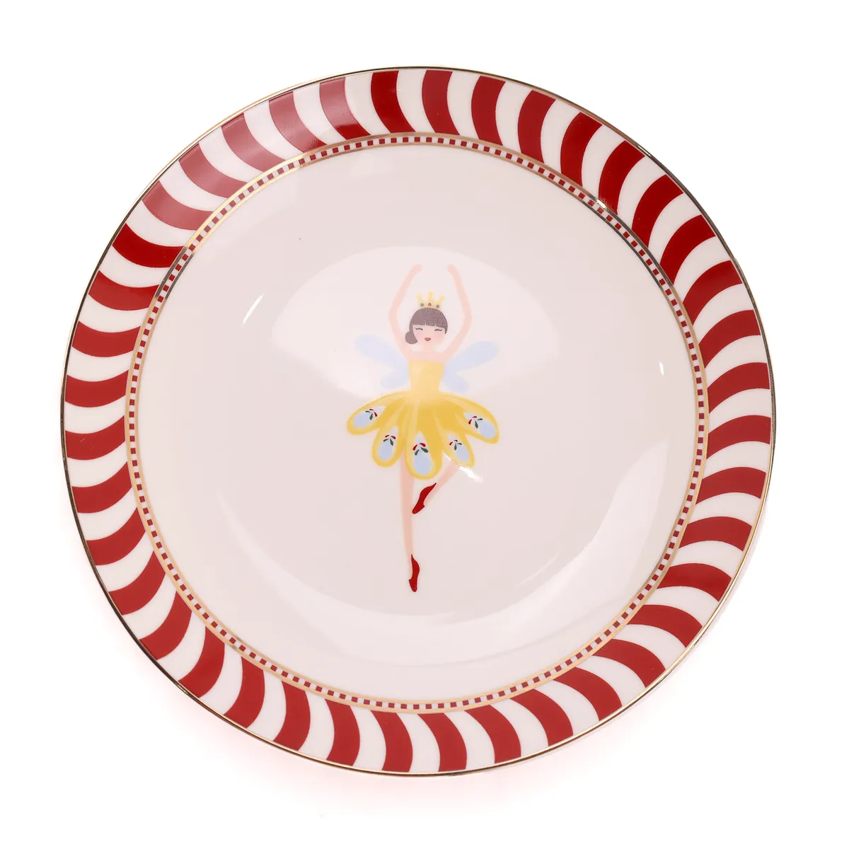 ROBERTA ALLEN - Set 4 Platos 15 Cm + Caja Navidad Roberta Allen