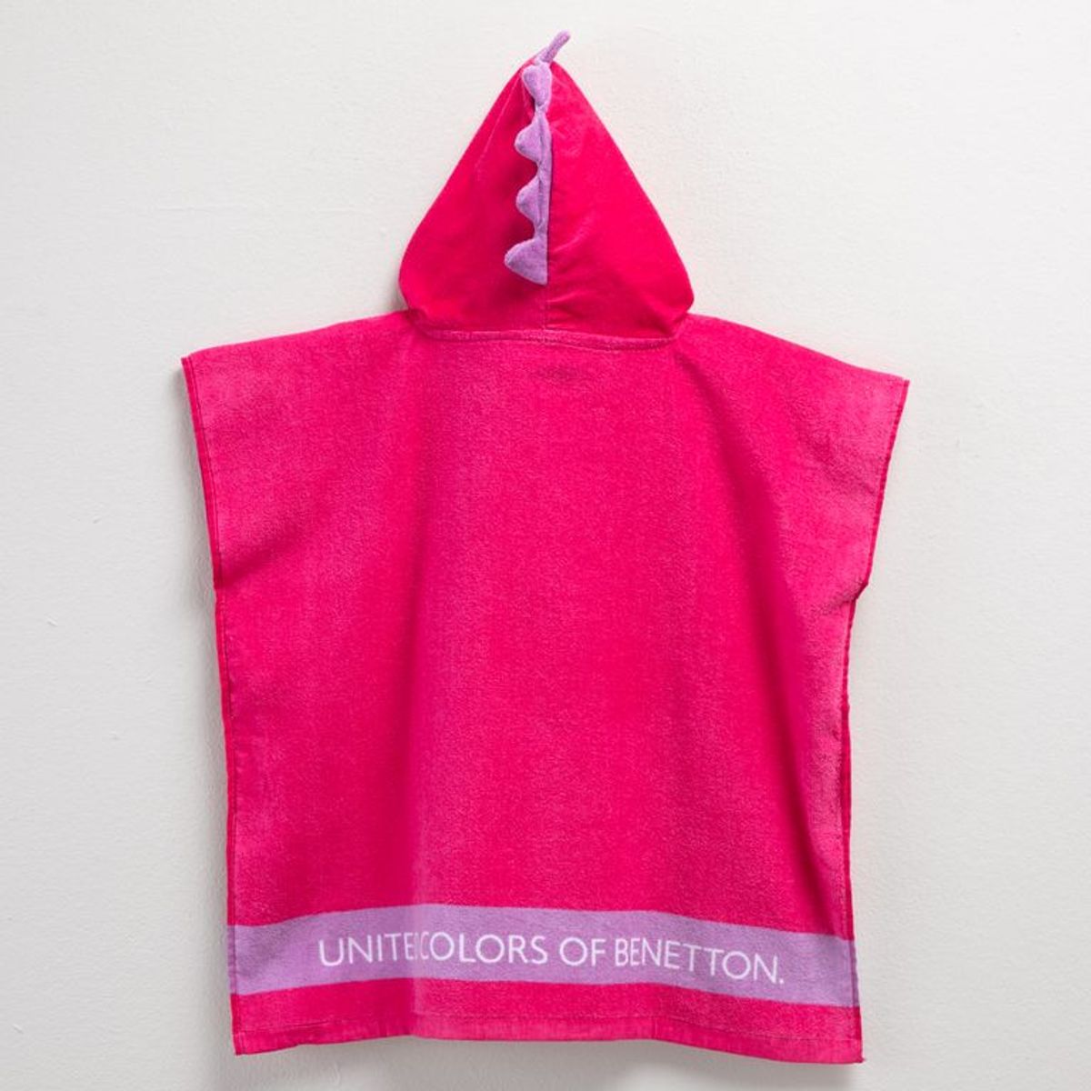 BENETTON - Toalla de Playa Poncho Infantil Benetton Algodón 60x120 cm